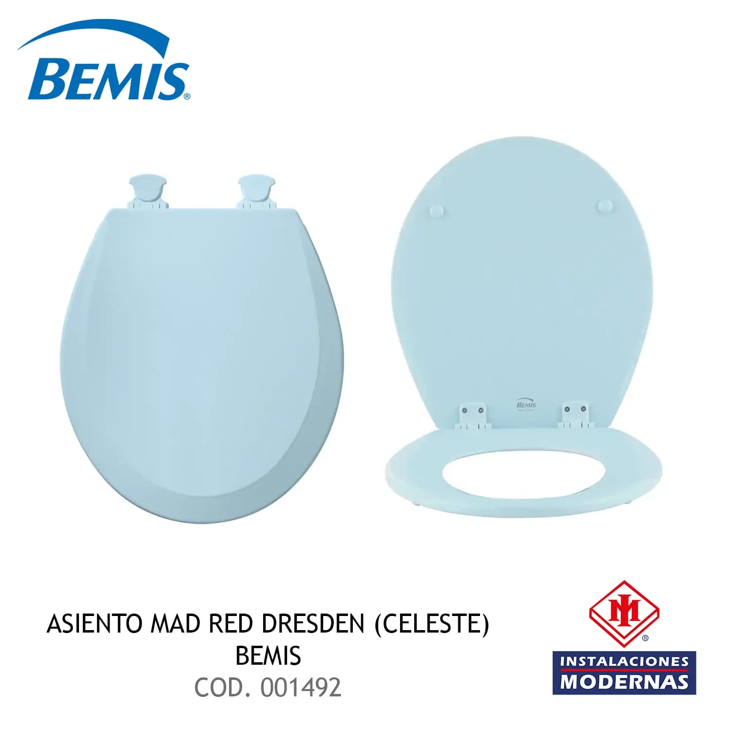 ASIENTO MAD RED DRESDEN (CELESTE) BEMIS