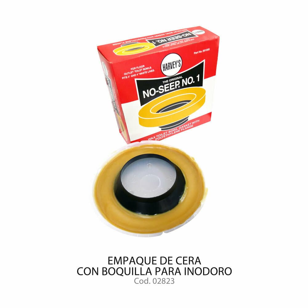 EMPAQUE CERA C/BOQ P/INODORO HAVER