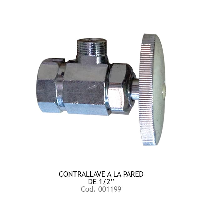 CONTRALLAVE 1/2" PARED DE ZINC TWN