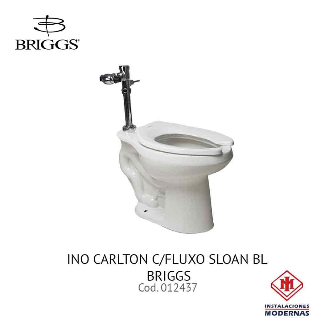INODORO CARLTON C/FLUXO SLOAN BL BRIGGS