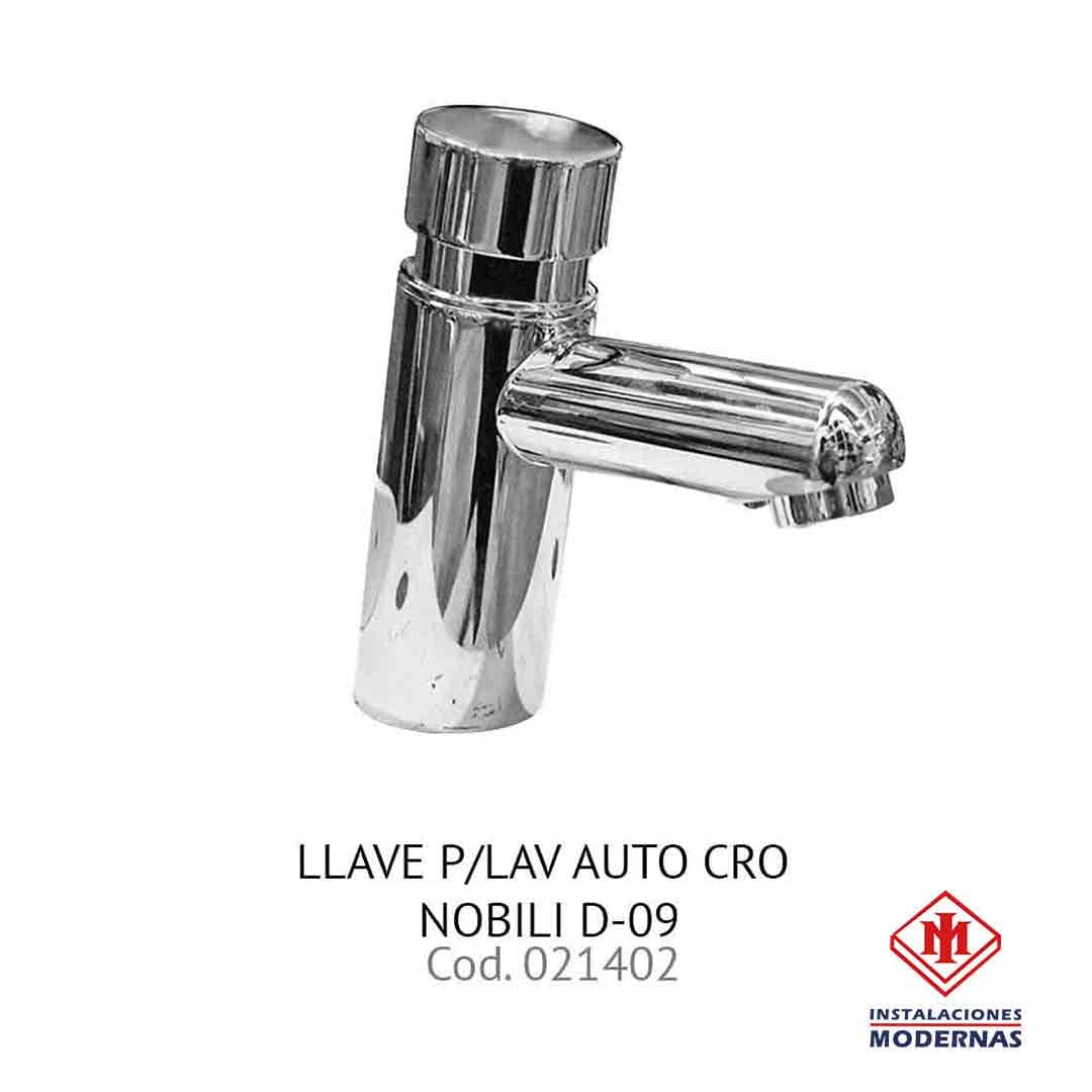 LLAVE P/Lavamanos AUTO CRO NOBILI D-09