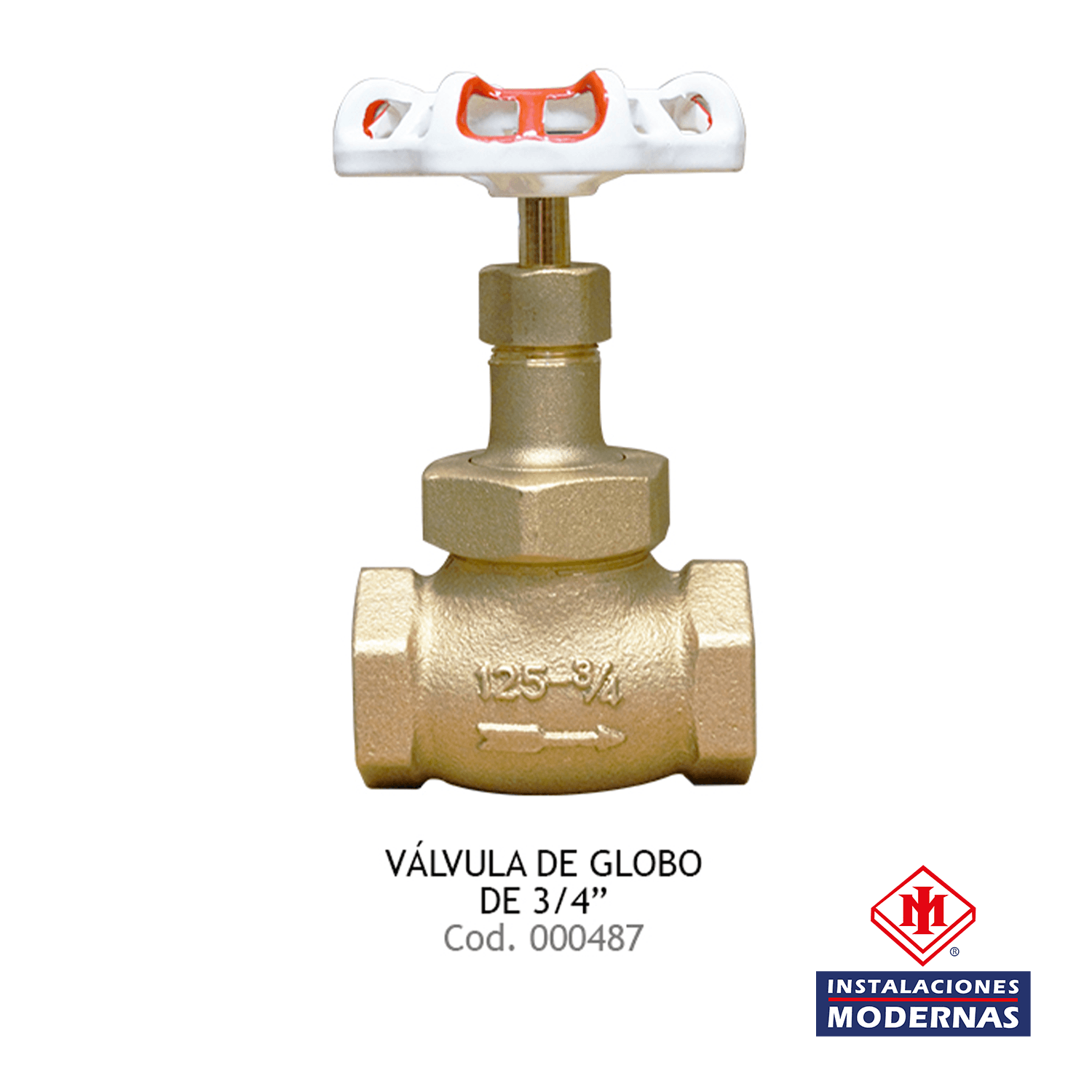 VALV GLOBO 3/4" TOYO