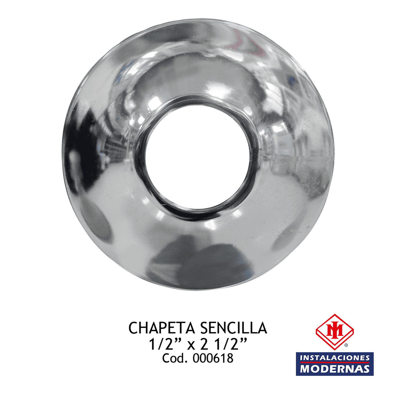 CHAPETA SENCILLA 1/2"X2-1/2" T