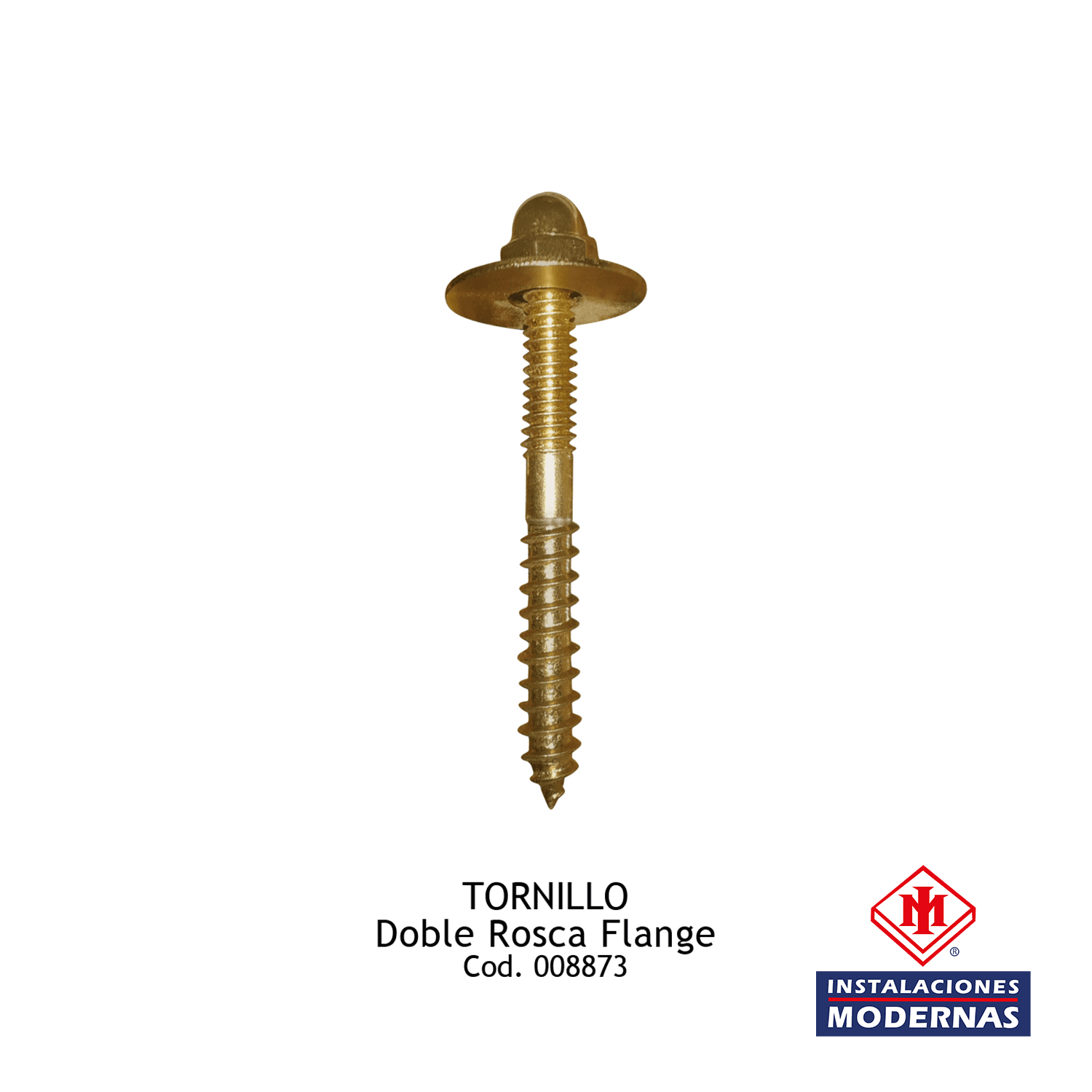 TORNILLO DOBLE ROSCA FLANGE TW