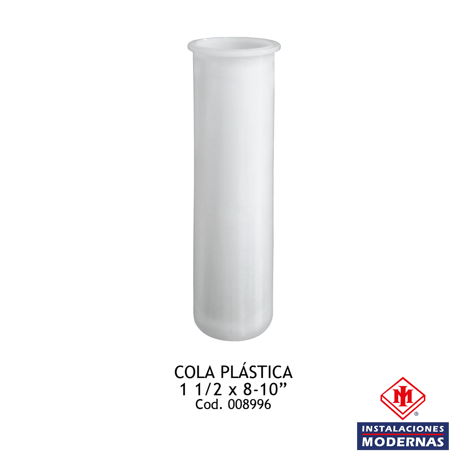 COLA 1 1/2X 8" PLAST JAMECO