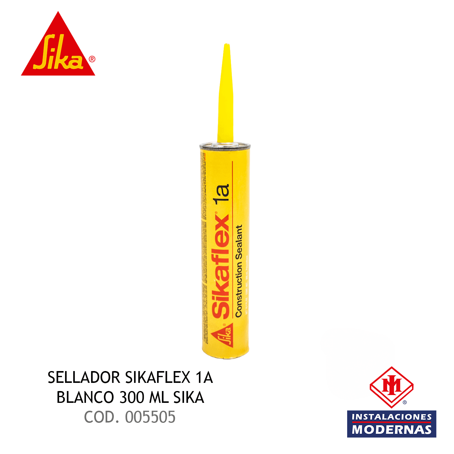 SELLADOR SIKAFLEX 1A BLANCO 300 ML SIKA