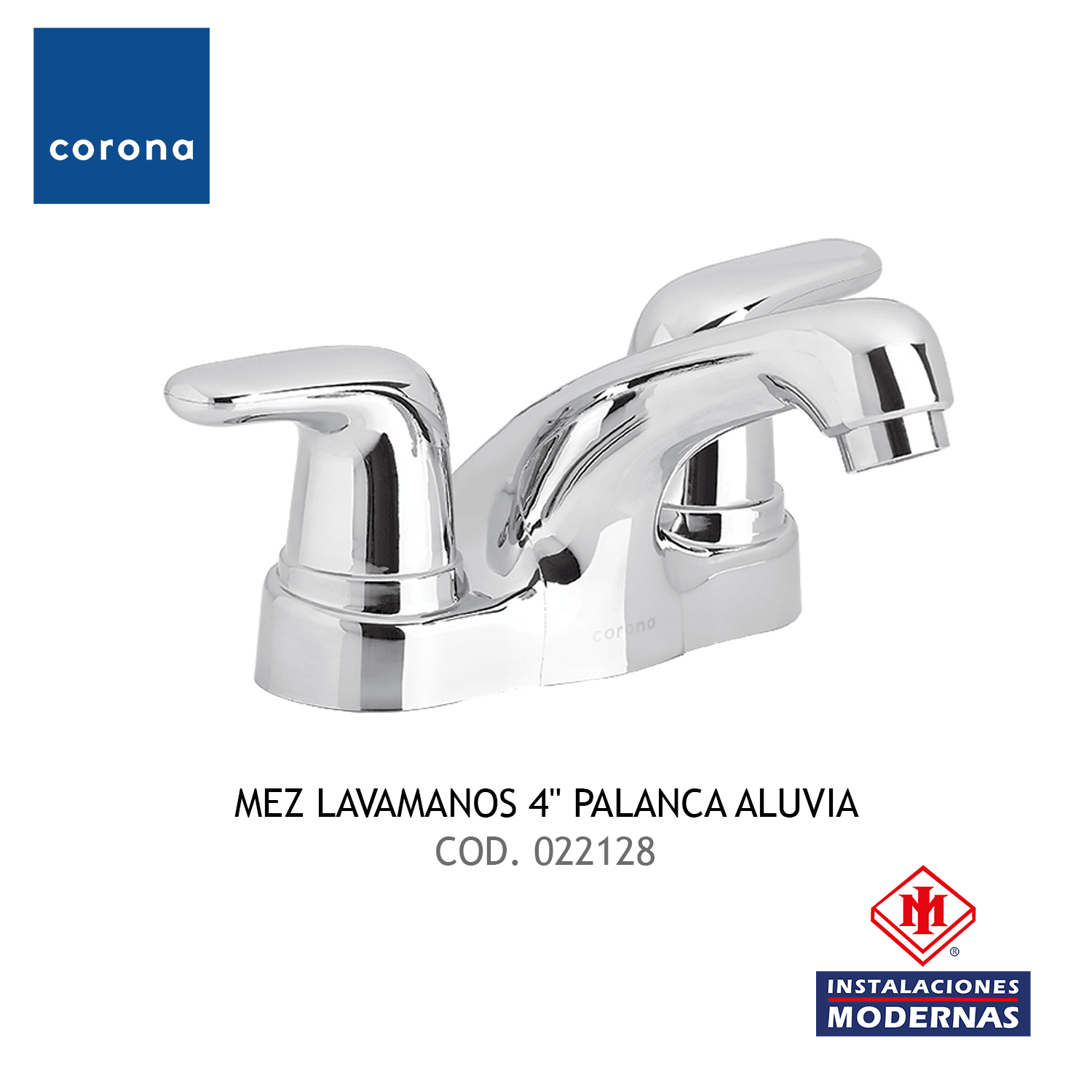 MEZ Lavamanos 4" PALANCA ALUVIA
